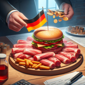 Tysklands köttskatt liten