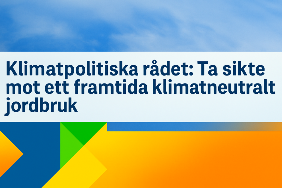 Klimatneutralt jordbruk