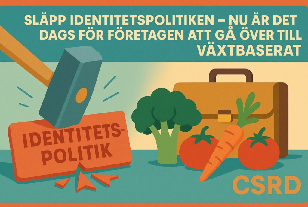 CSRD växtbaserad kost för företag