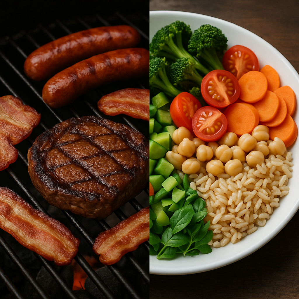 Metaanalys visar koppling mellan tjocktarmscancer och rött kött / chark