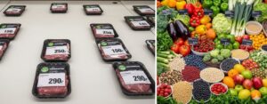 köttbrist och frukt