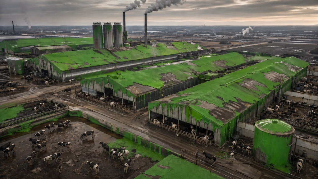 Grönmålning animalieindustrin