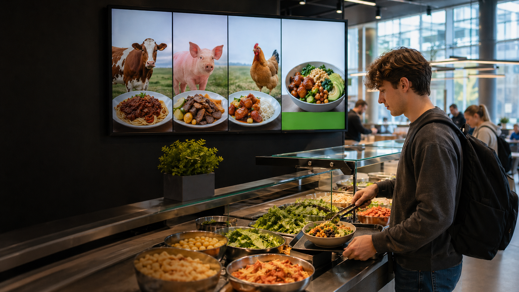 bilder på djur på menyn